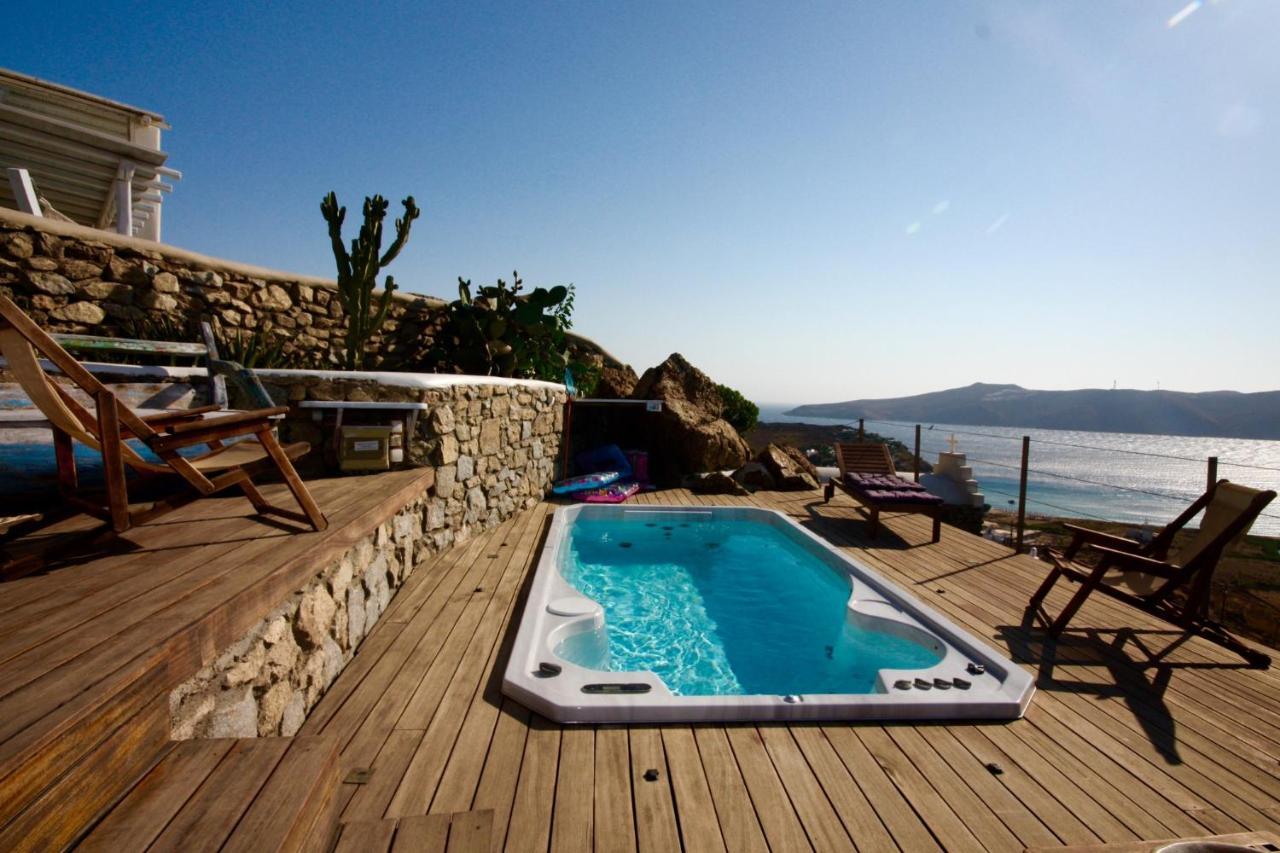 Villa Princess 5 4Bed With Small Tub Panormos Beach Exterior photo